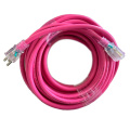 Pink Nema 5-15 Outdoor 12/3 удлинитель